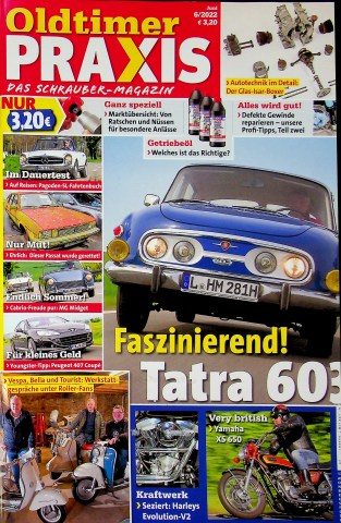 Deckblatt Oldtimer Praxis (06/2022)